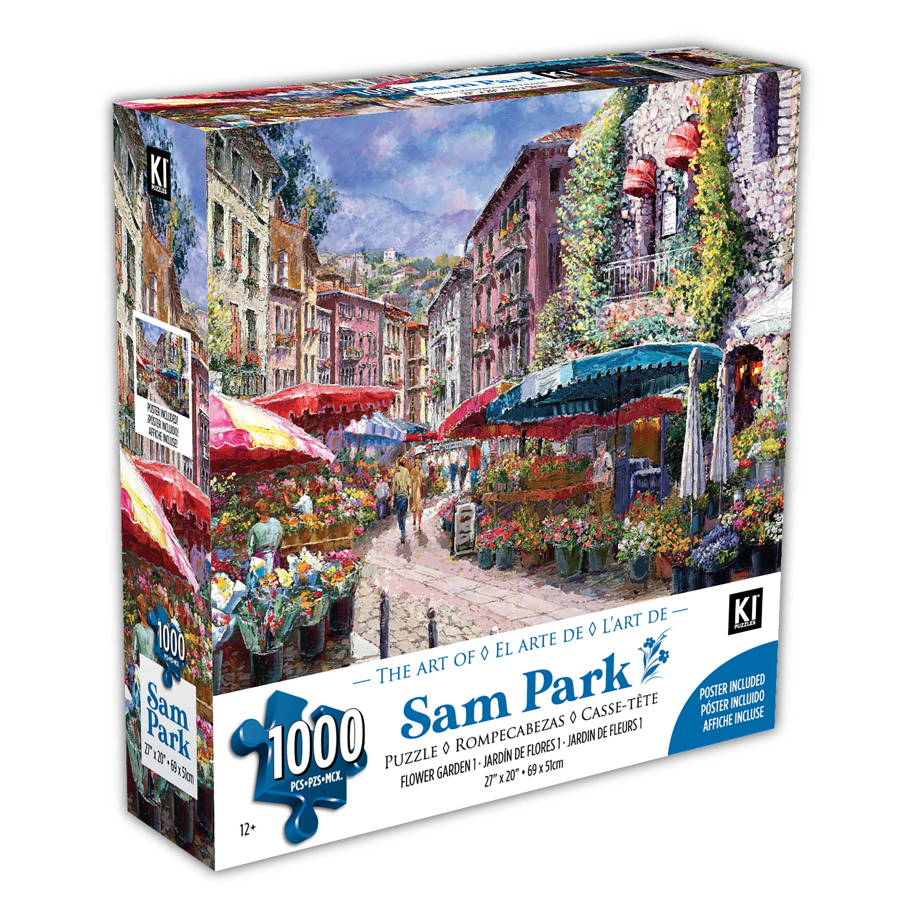 Flower Garden 1, Sam Park (1000pcs)