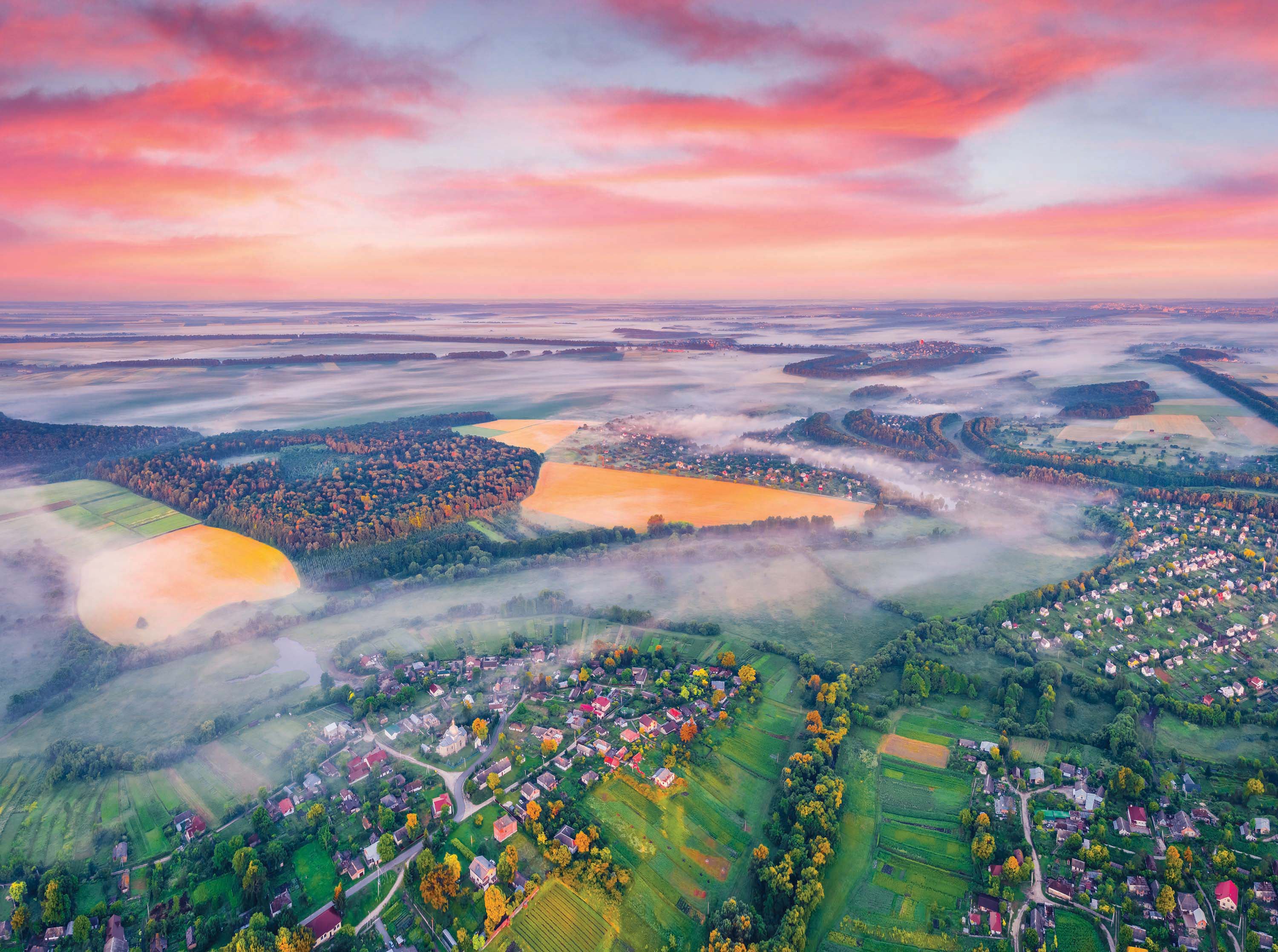 Postcard Collection - Incredible Summer Sunrise, Ukraine (750pcs)