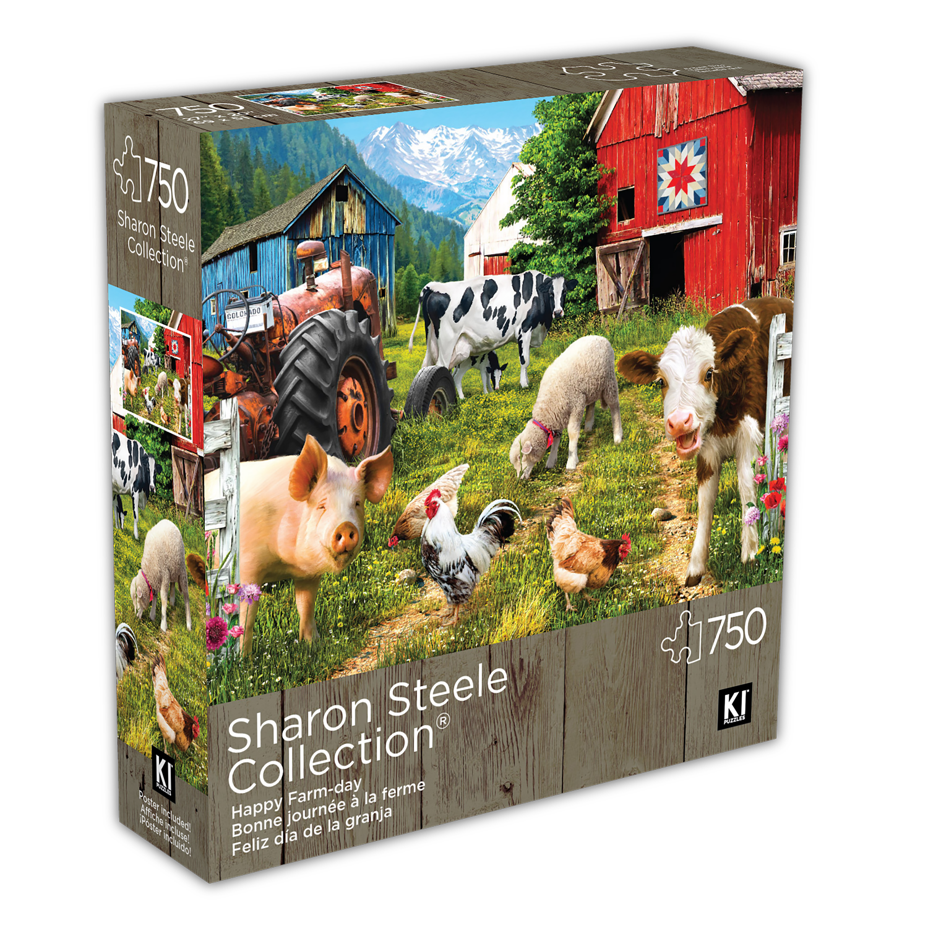 Happy Farm Day, Sharon Steele (750pcs)