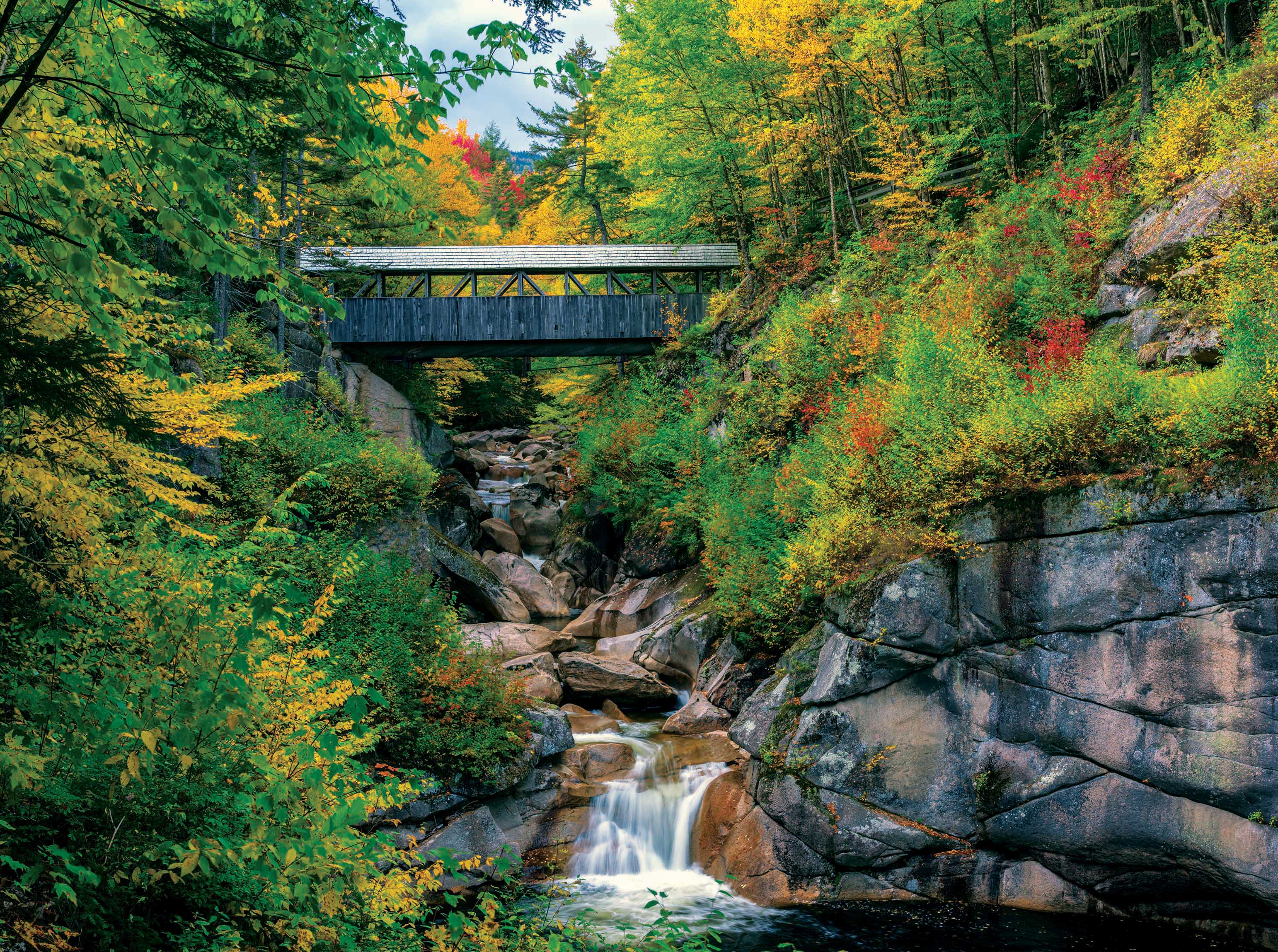 Country Collection - Covered Bridge, New Hampshire (750pcs)