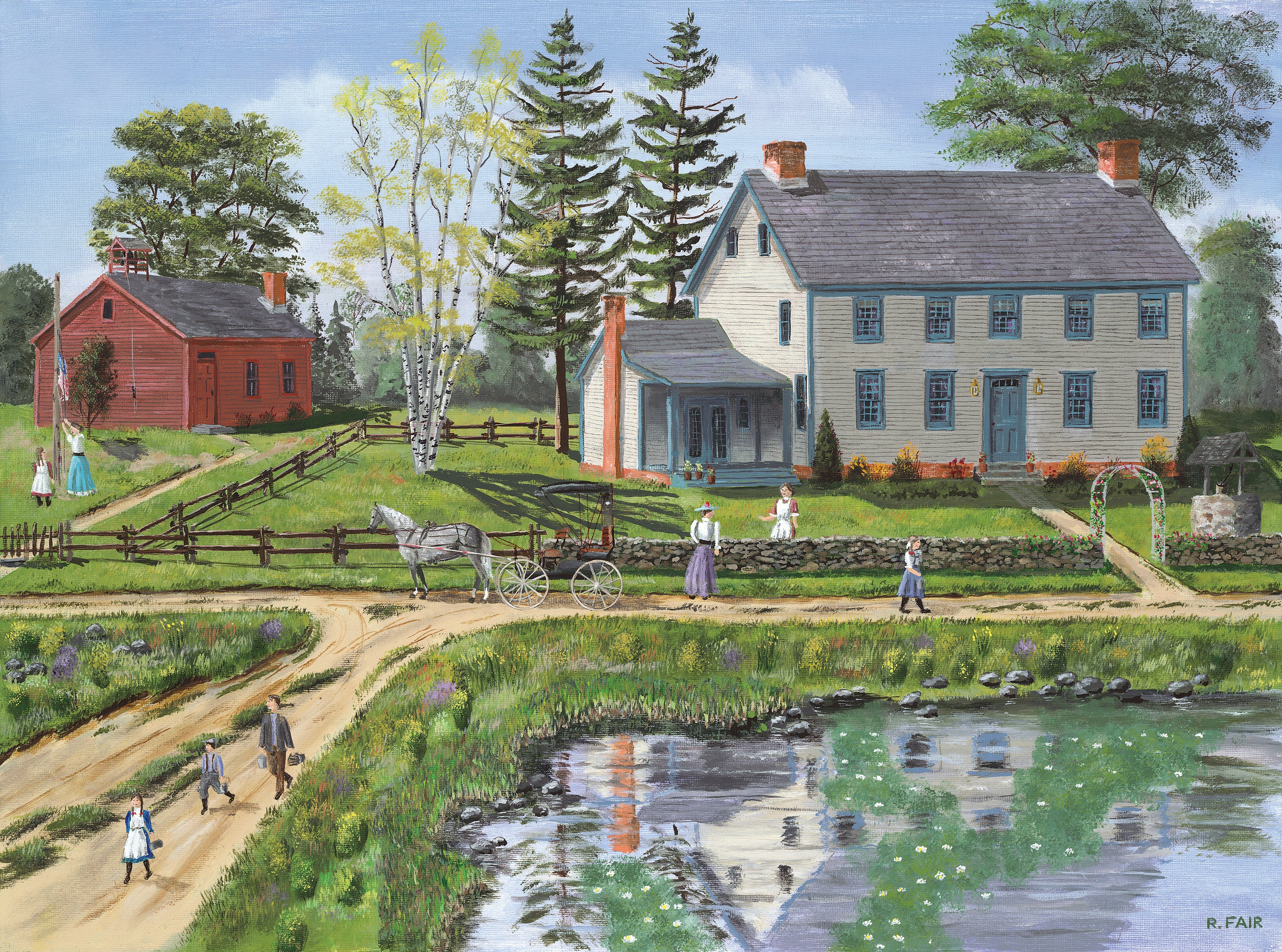 Country Collection - Reflection of Home, Bob Fair (750pcs)