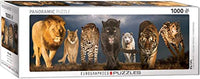 Big Cats, Grands Félins (Panoramic Puzzle)