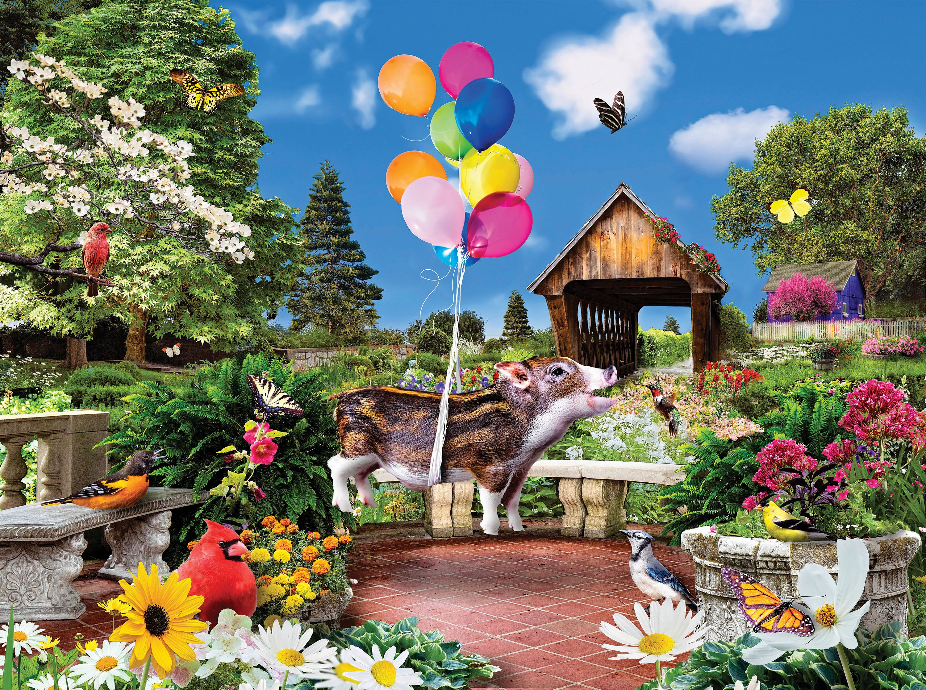 Flying Lessons, Karen Burke (1000pcs)