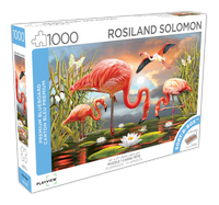Flamingos, Rosiland Salomon (1000pcs)