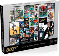 Tous les 25 films James Bond (1000pcs)