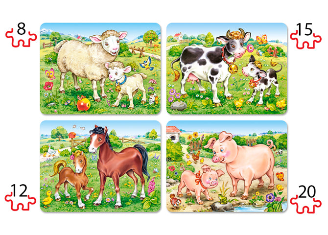 Moms et bébés animaux