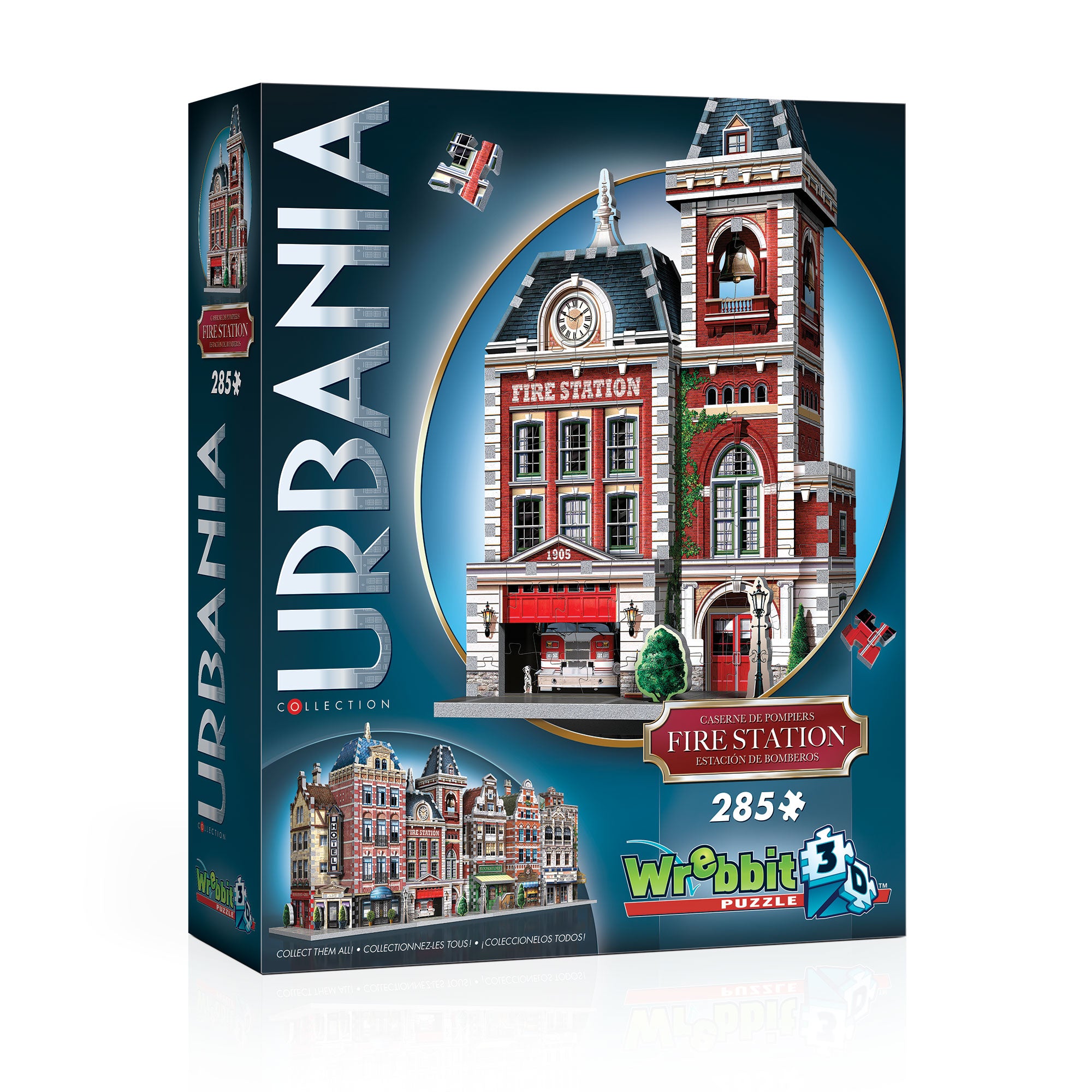 Fire Station - Urbania Collection - (3D Puzzle) (285pcs)