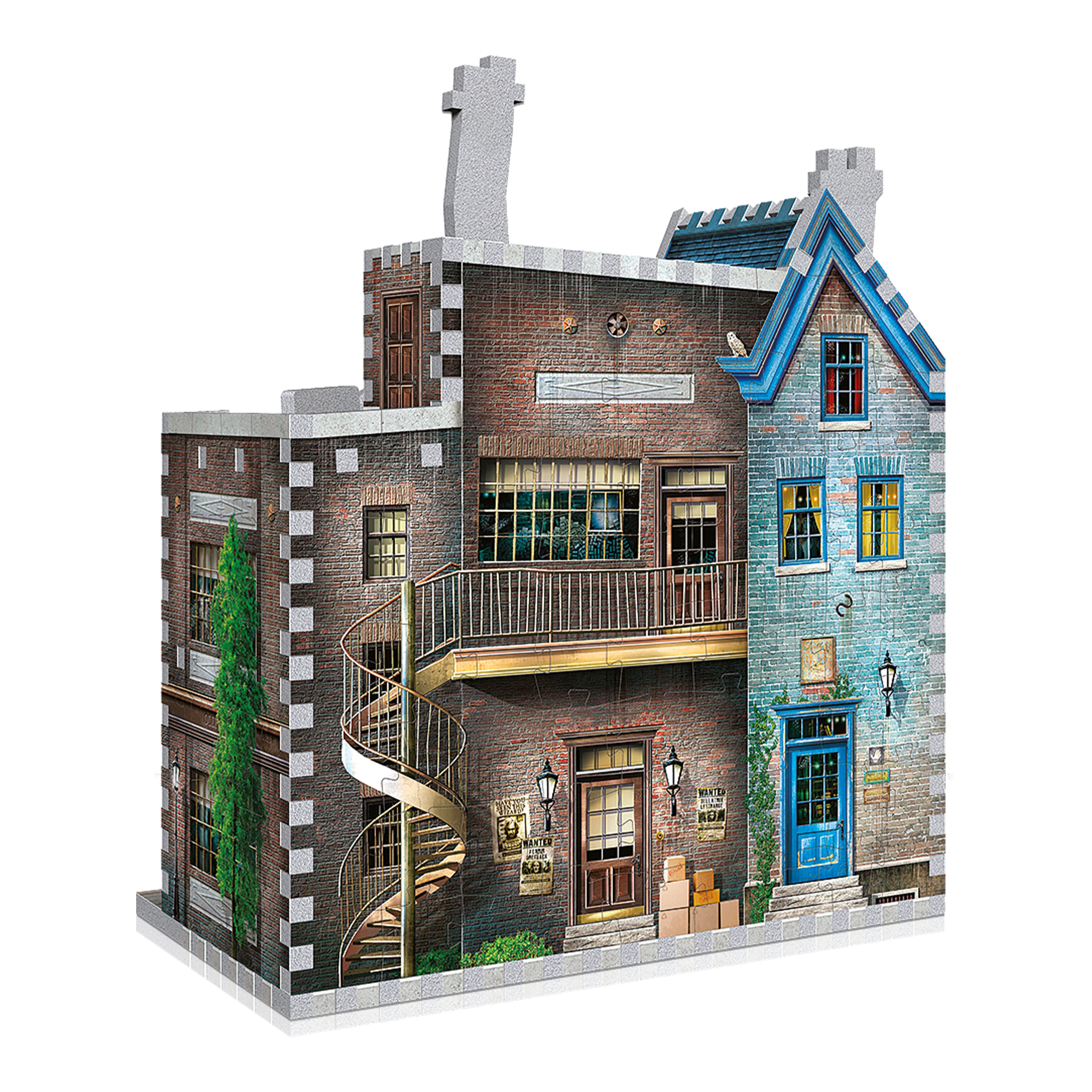 Harry Potter 3D - Ollivander’s Wand Shop and Scribbulus (295pcs)