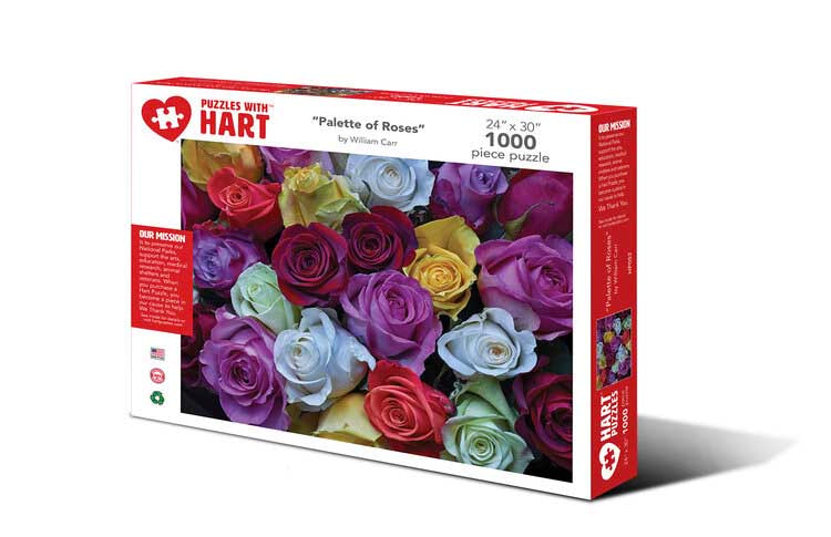 PFG Palette of Roses (Usagé/Used - PUZZLES FOR GOOD)