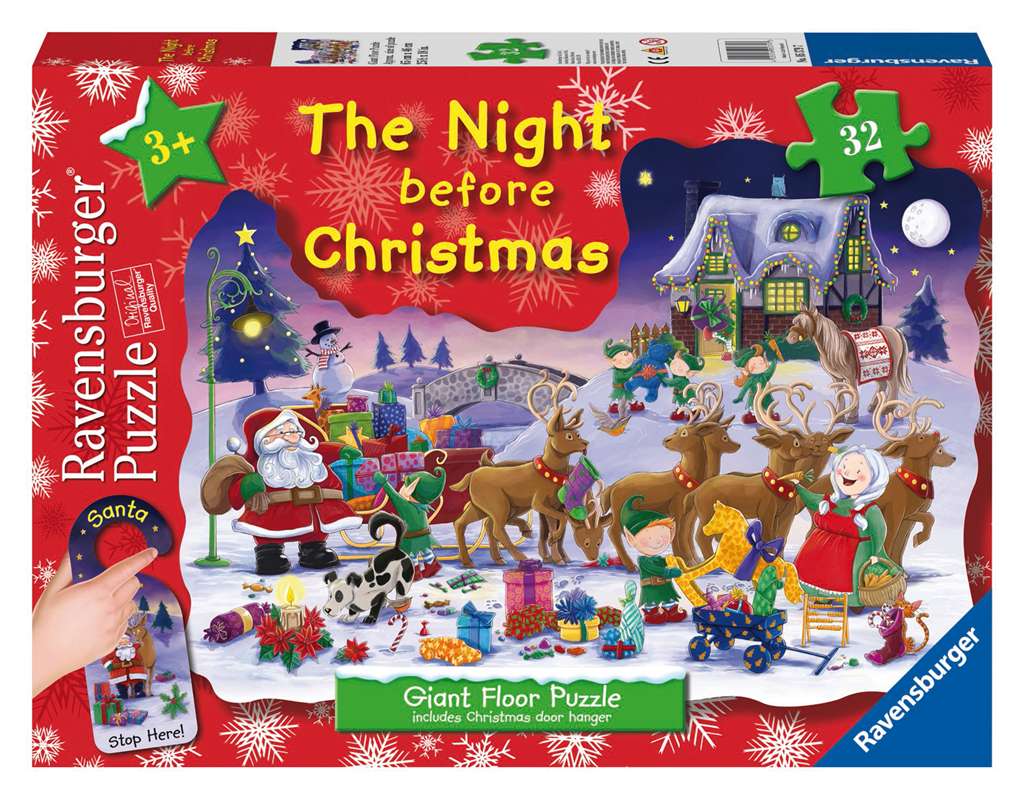 Ravensburger The Night Before Christmas, Giant Floor Puzzle
