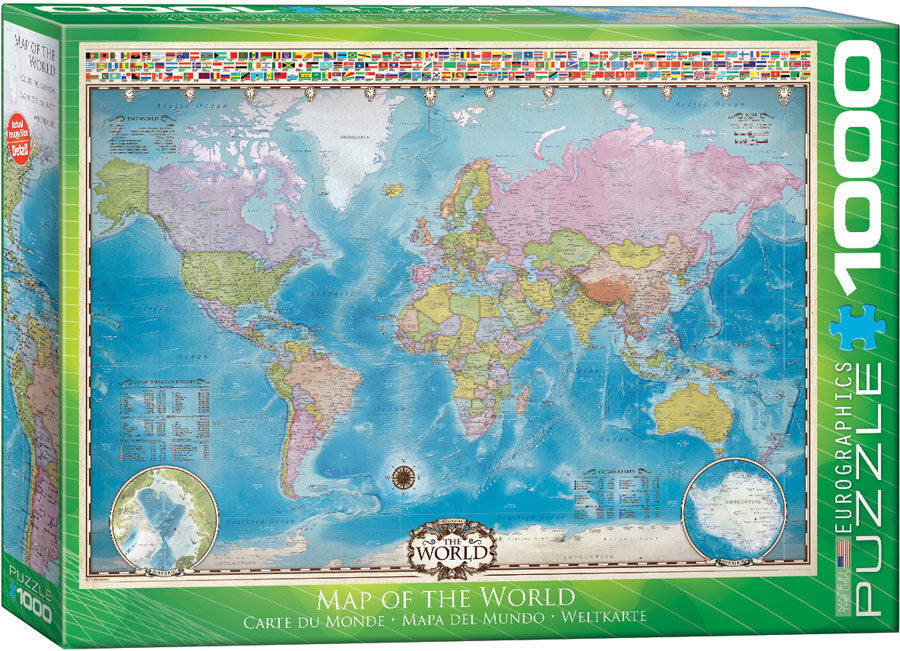 Map of the World (1000pcs)