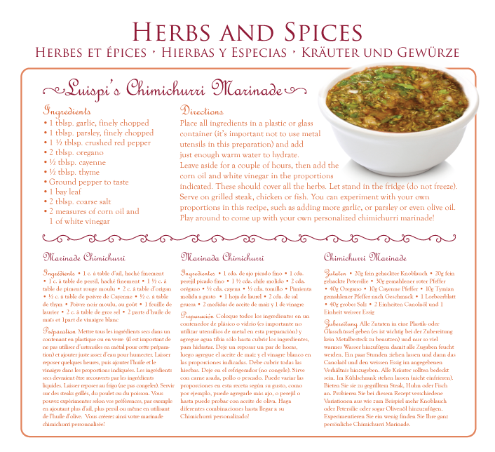 Herbs and Spices