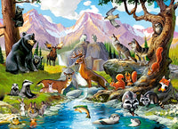 Animaux de forêt, 70pc