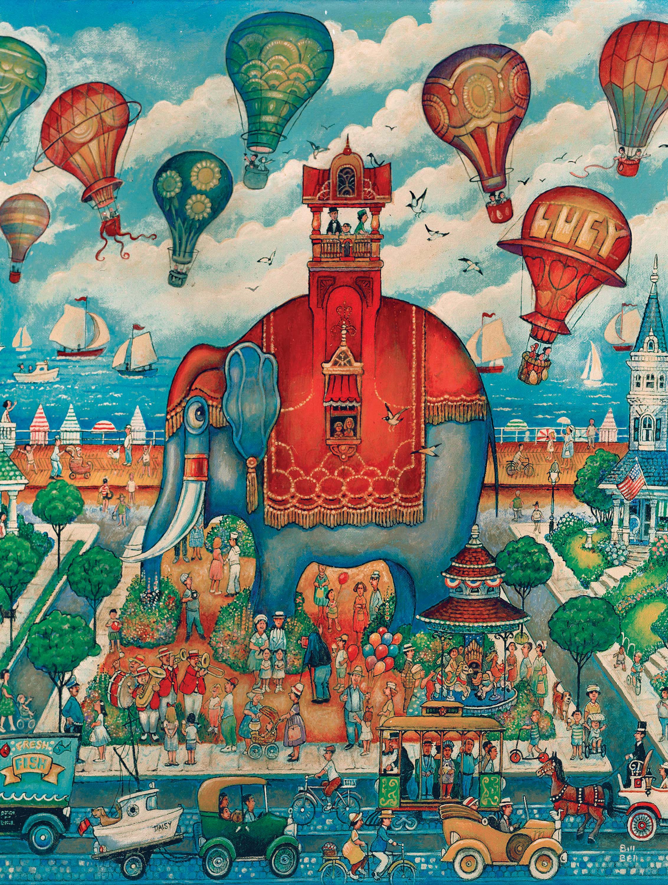 PFG Lucy, Bill Bell (550 pièces) (Utilisation - PUZZLES FOR GOOD)