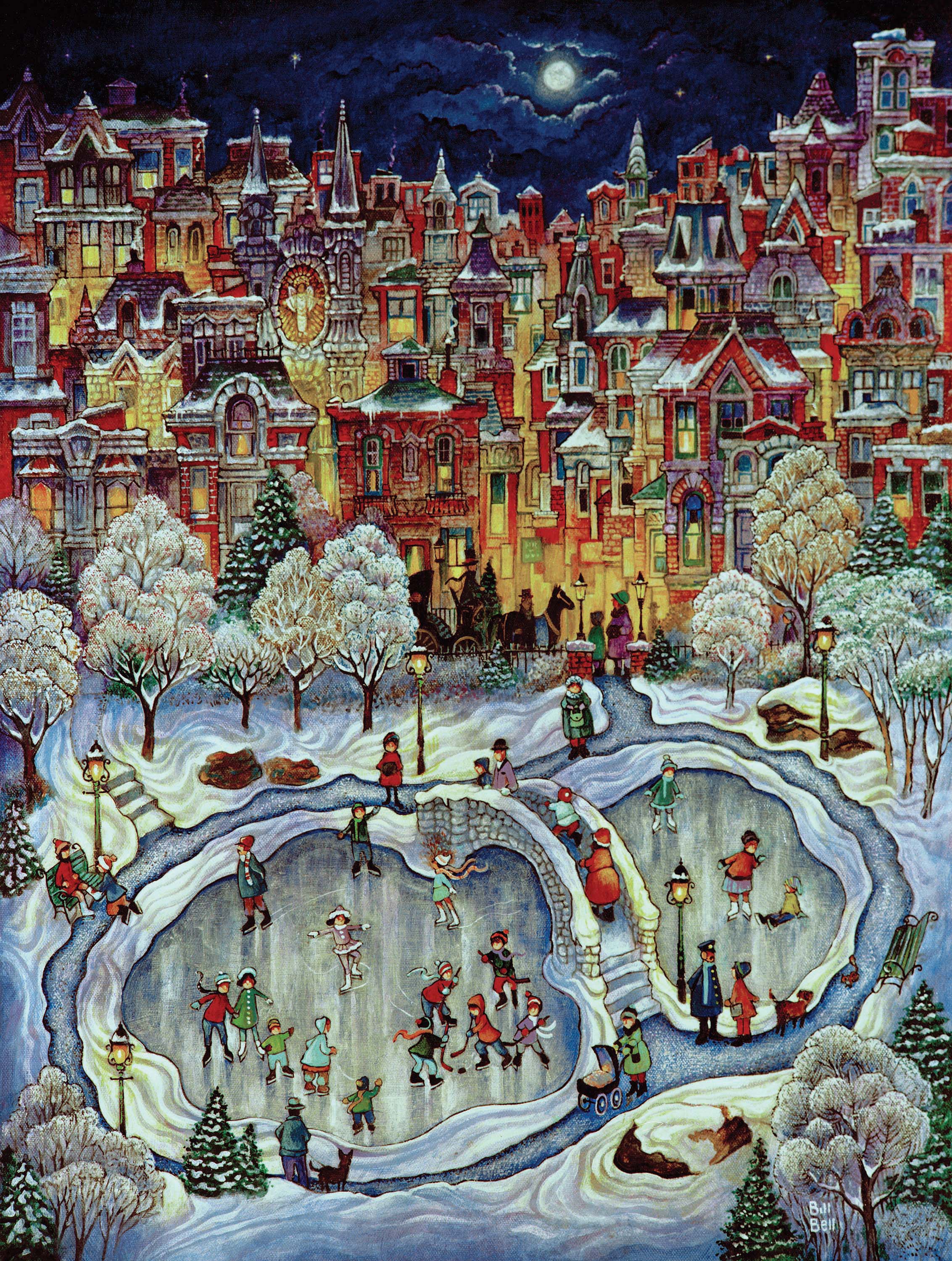 Night Snow, Bill Bell (300pcs)