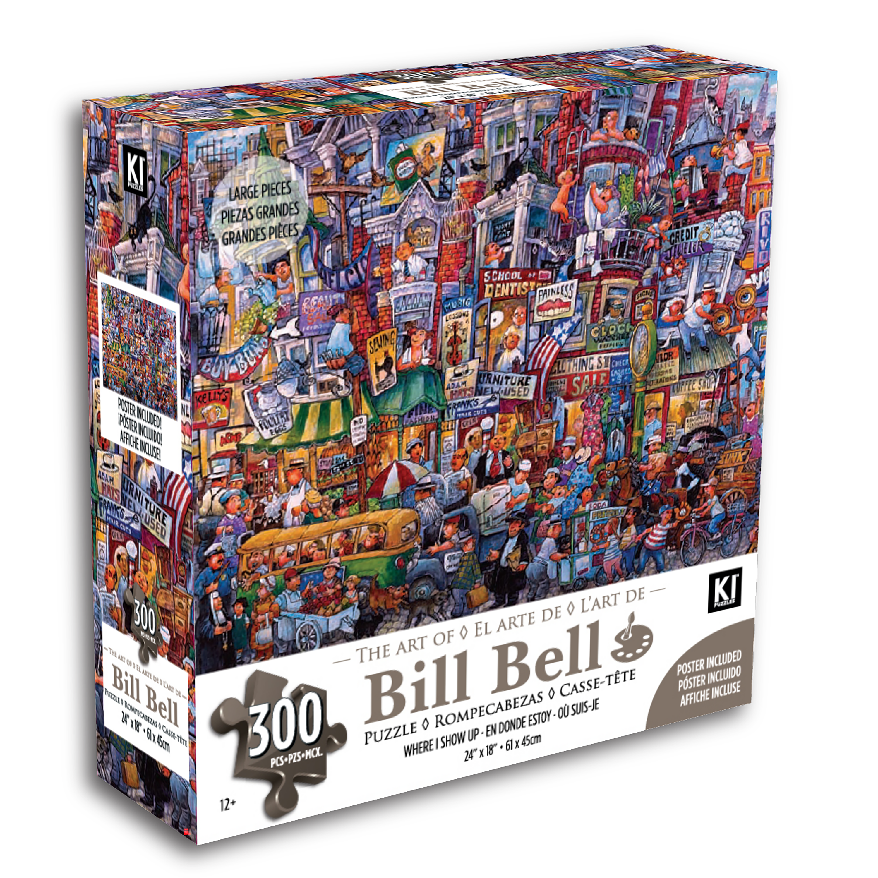 Where I Show Up, Bill Bell (300pcs)