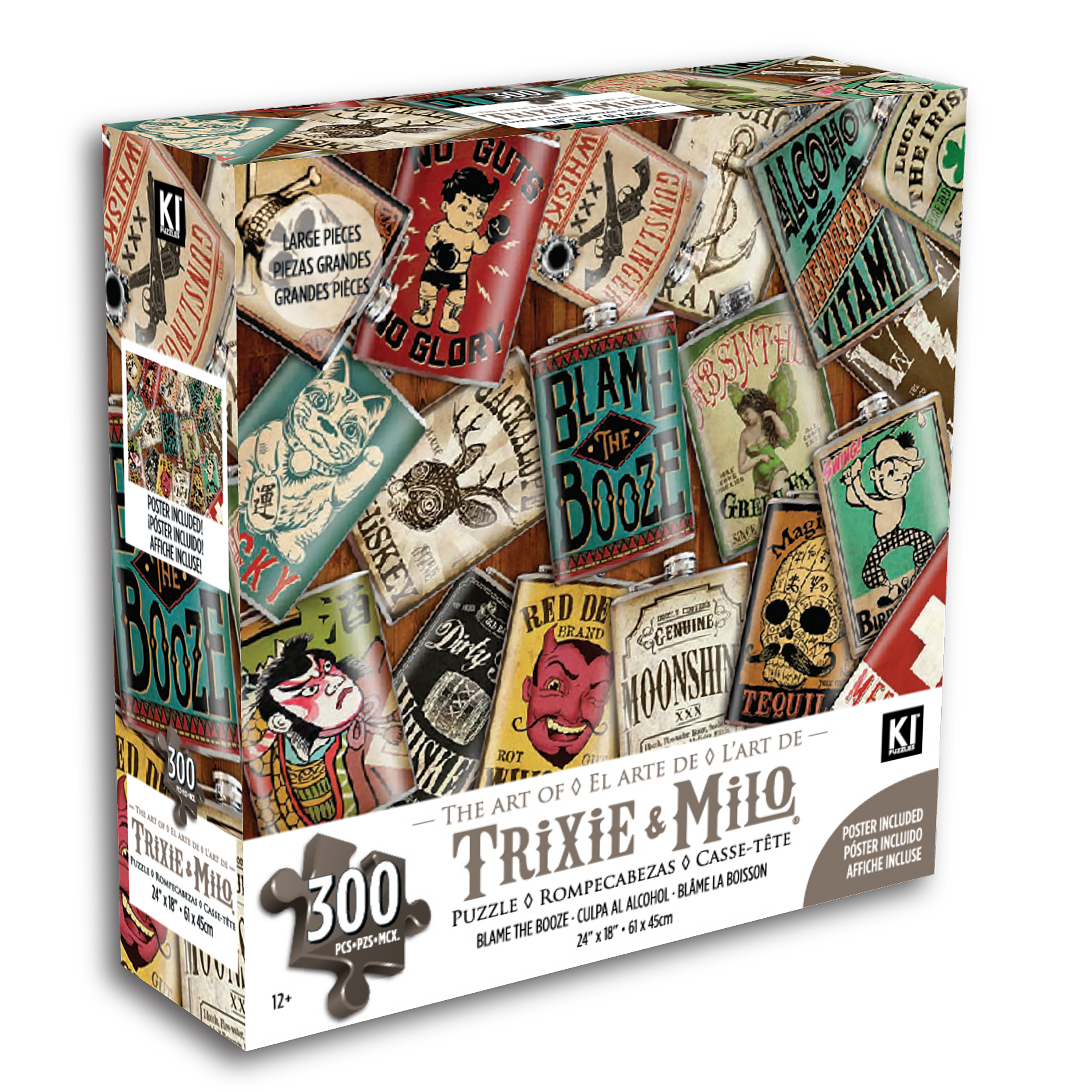 Trixie & Milo - Blame The Booze (300pcs)