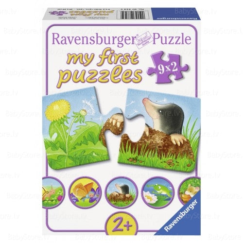 Ravensburger Lovely Critters - My First Puzzles (9x2)