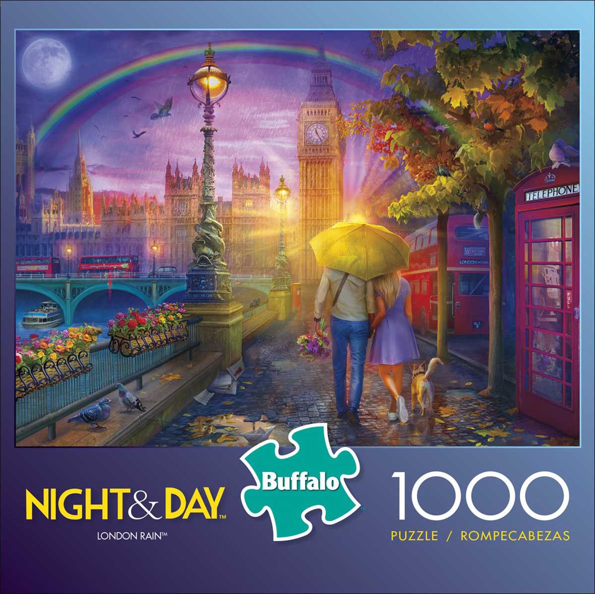 Night & Day: London Rain