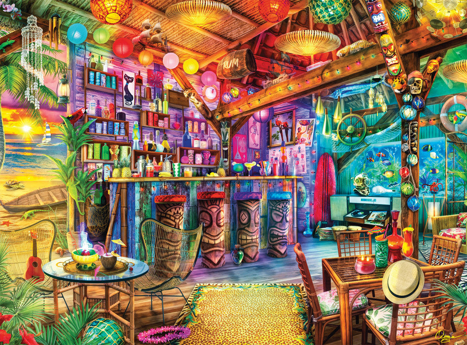 Tiki Beach Sunset, Aimee Stewart (1000pcs)