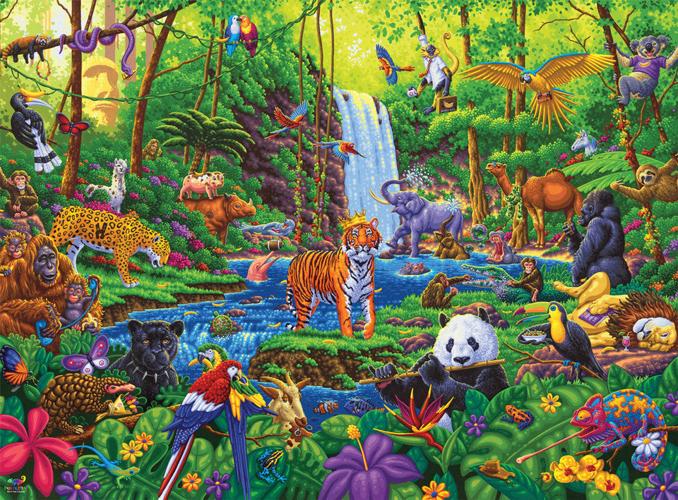 Jeu de mots: Jungle Mumble (1000pcs)