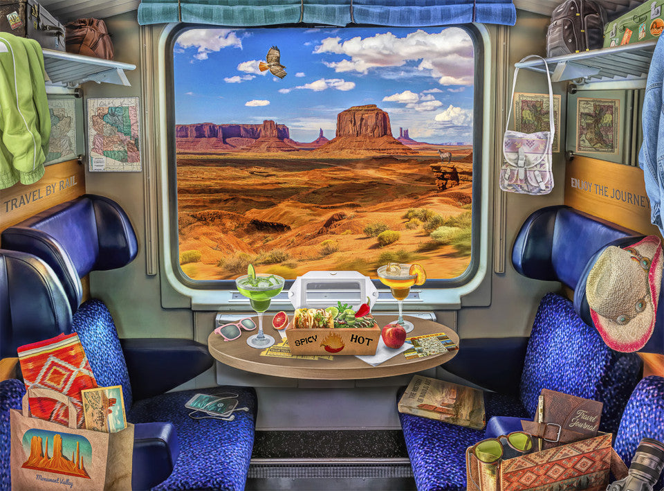 Monument Train Ride, Lars Stewart (1000pcs)