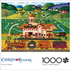 Fox Hill Farms, Charles Wysocki (1000pcs)