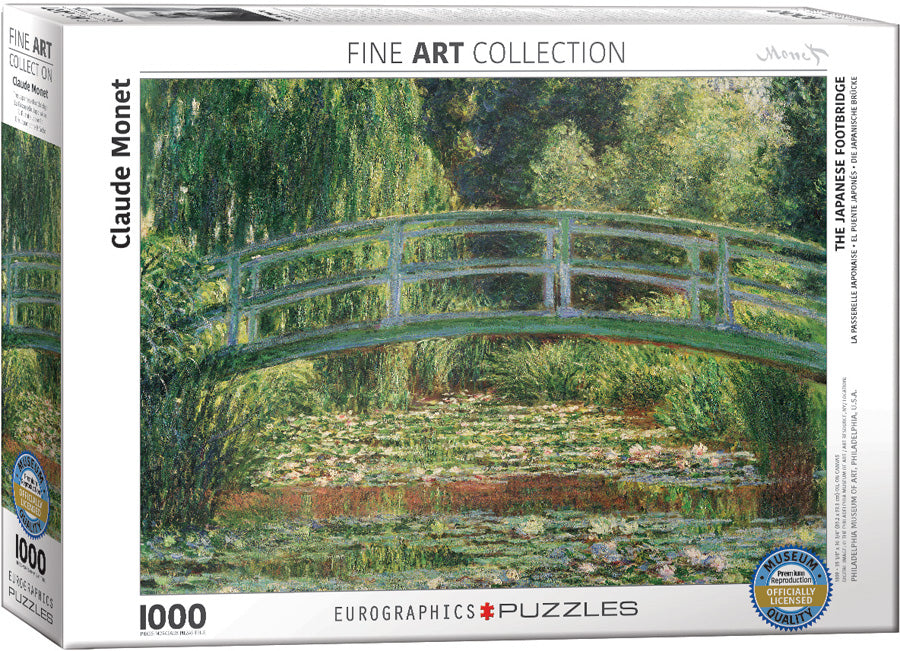 The Japanese Footbridge, Claude Monet