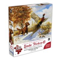 Irish Setter, Pheasant & Tree, Linda Picken (550pcs)