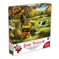 Self avec les vaches, Linda Picken (550pcs)