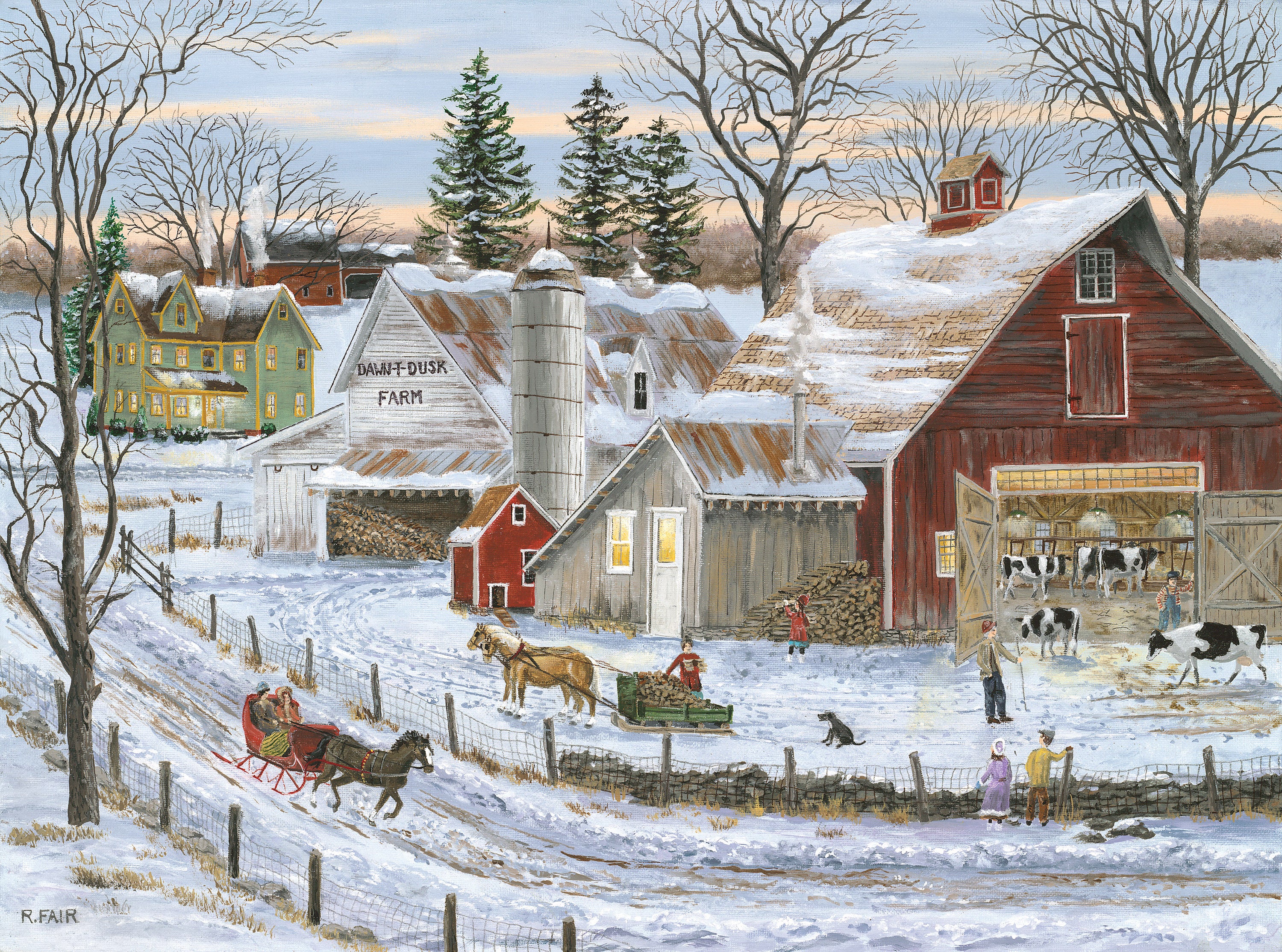 Country - Dawn T Dusk Farm, Bob Fair (550pcs)