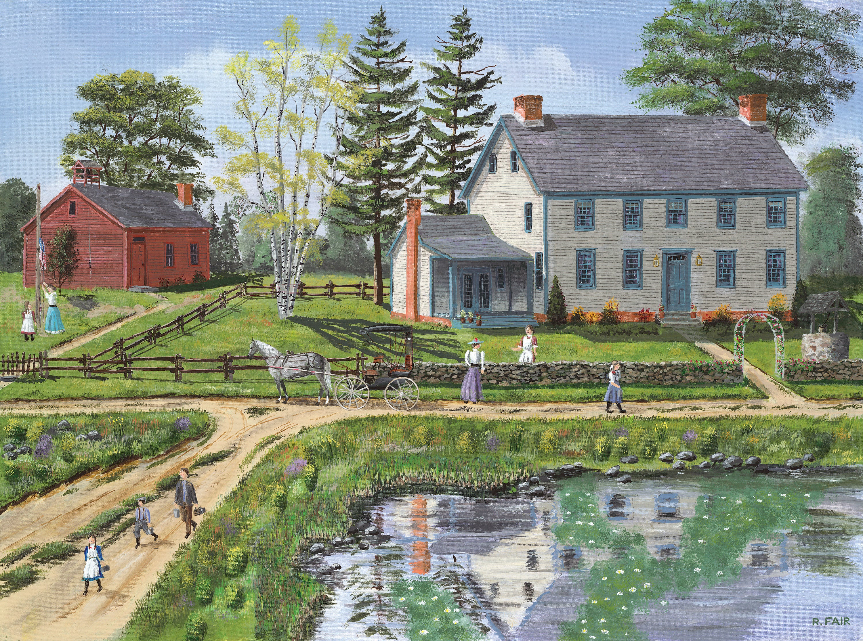 Country - Reflection of Home, Bob Fair (550pcs)
