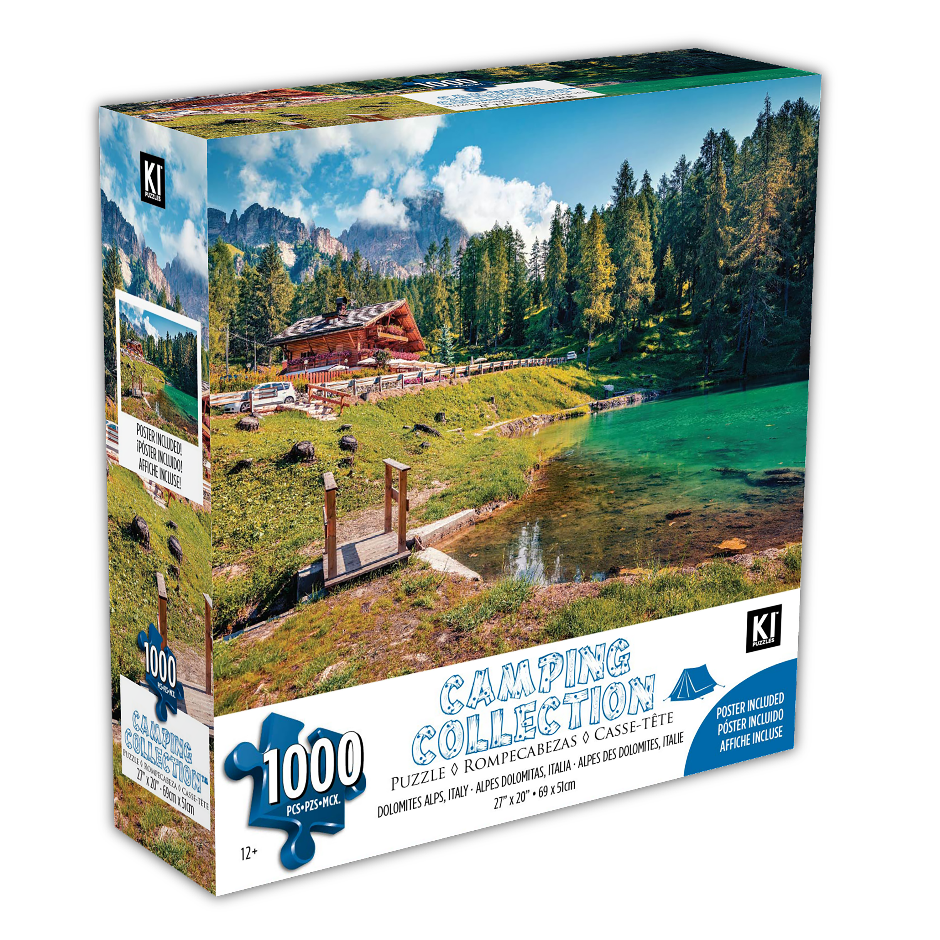 Camping Collection - Dolomites Alps, Italy (1000pcs)