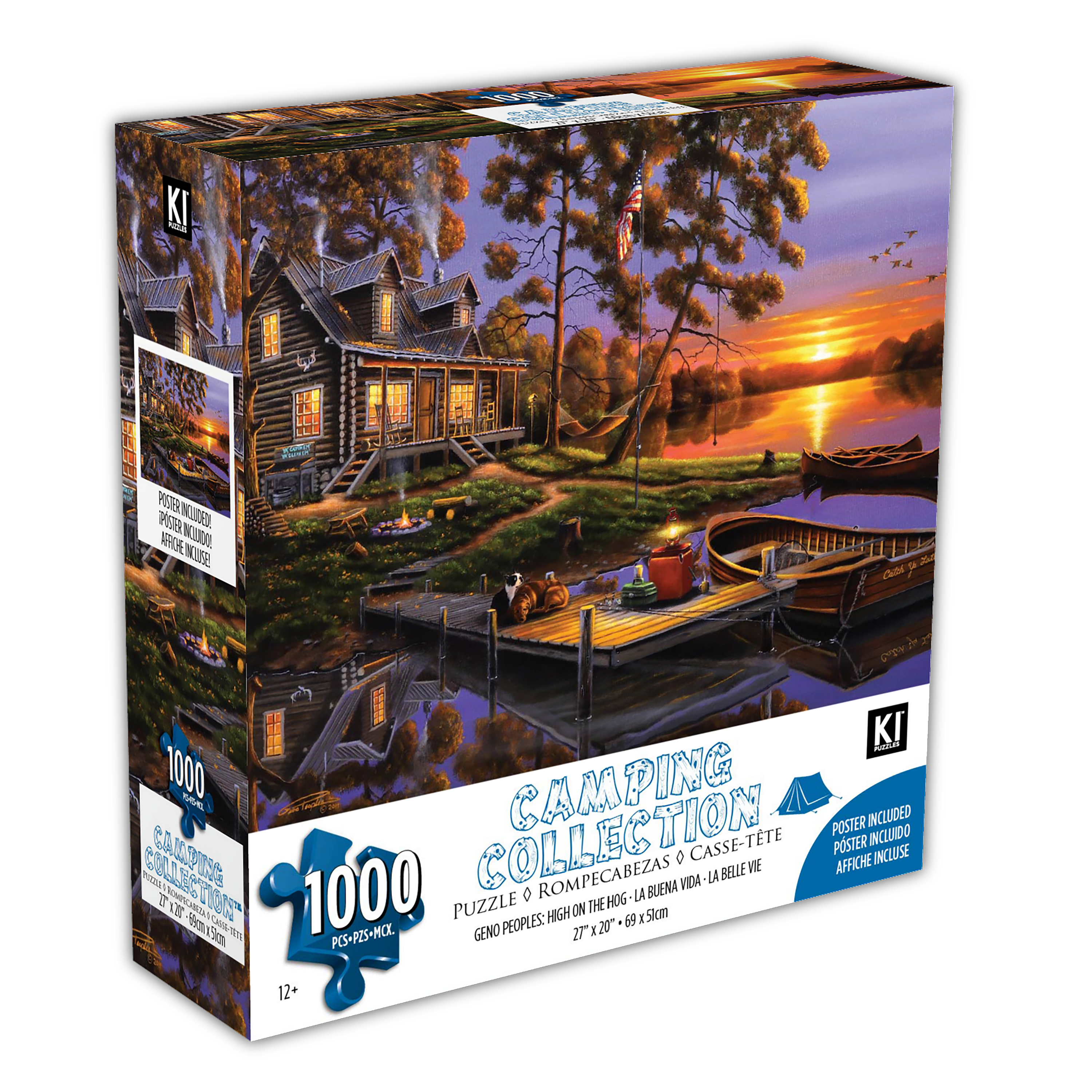 Camping Collection - High On The Hog, Geno Peoples (1000pcs)
