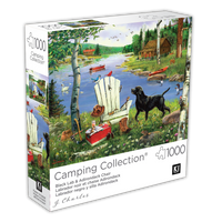 Camping Collection - Black Lab & Adirondack Chair (1000pcs)
