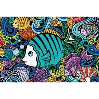 Fish doodle - mini puzzle