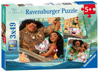 Ravensburger Disney's Moana: Born to Voyage (3 x 49pcs)