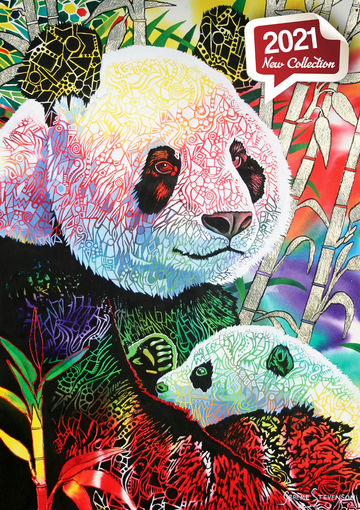 Rainbow Panda (1000pcs)