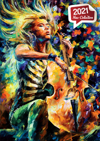 Fabulous Cellist, Leonid Afremov (1000pcs)