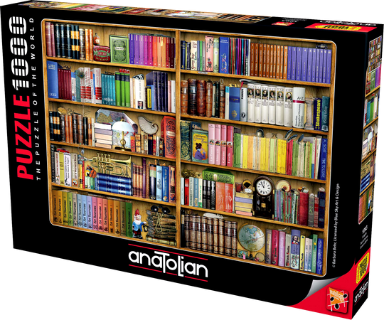 Bookshelves, Barbara Behr (1000pcs)