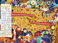 Hart Seek & Find: Oh, les vues que vous verrez aux États-Unis, Kate Ward Thacker et Bradley Bowden