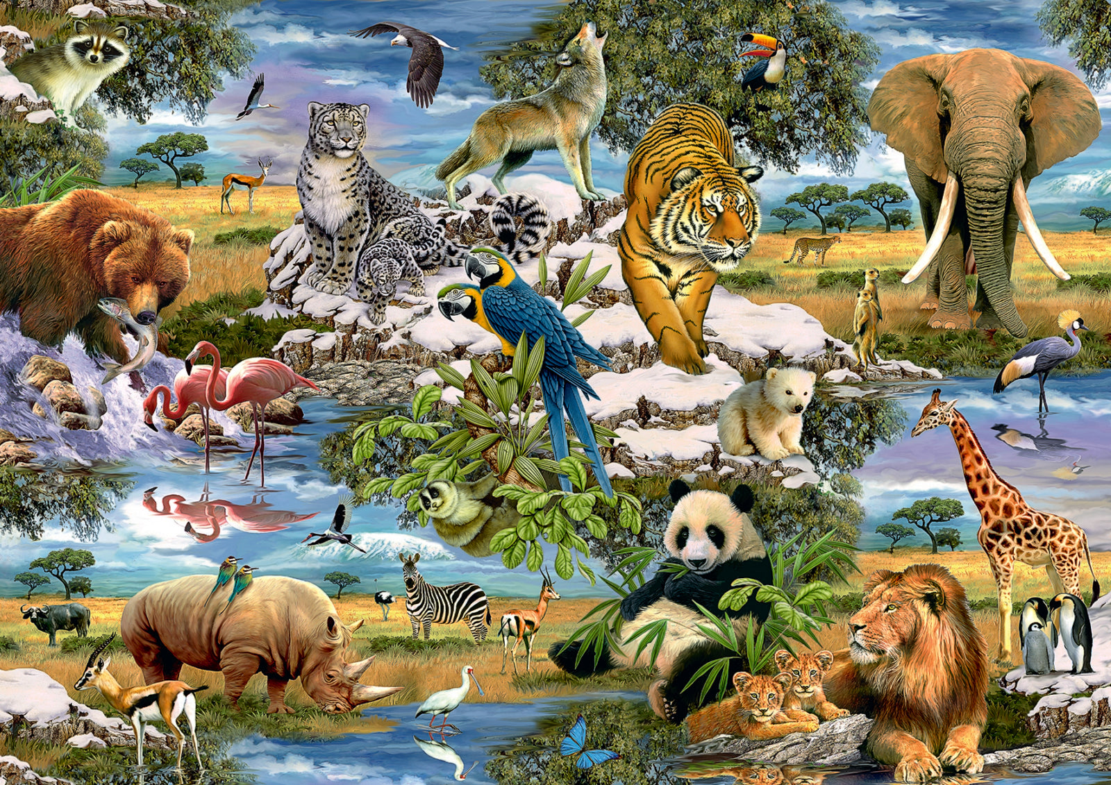 Animaux du monde
