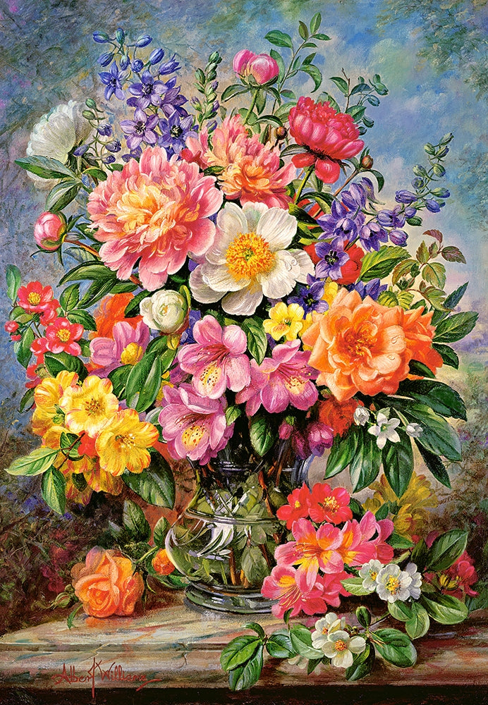 June Flowers in Radiance, Albert Williams (1000pcs)