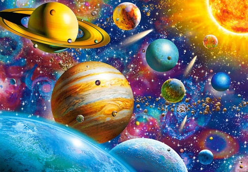 Solar System Odyssey, Adrian Chesterman (1000pcs)