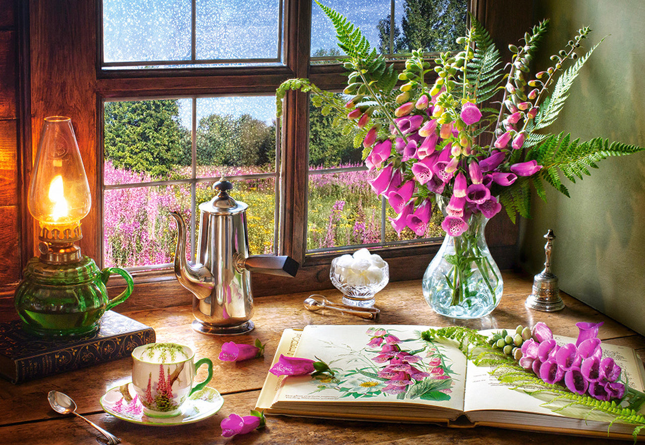 Still Life with Violet Snapdragons, Marcus Rodrigues