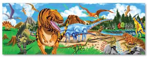 PFG - Terre des dinosaures - Puzzle au sol (utilisation / puzzles d'occasion pour de bon)