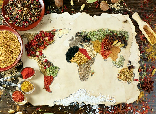 Herbal World Map (1000pcs)