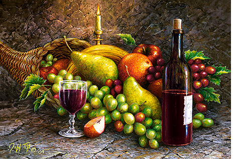 Fruits et vin