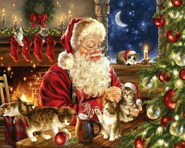 Chatons de Noël (1000pcs)