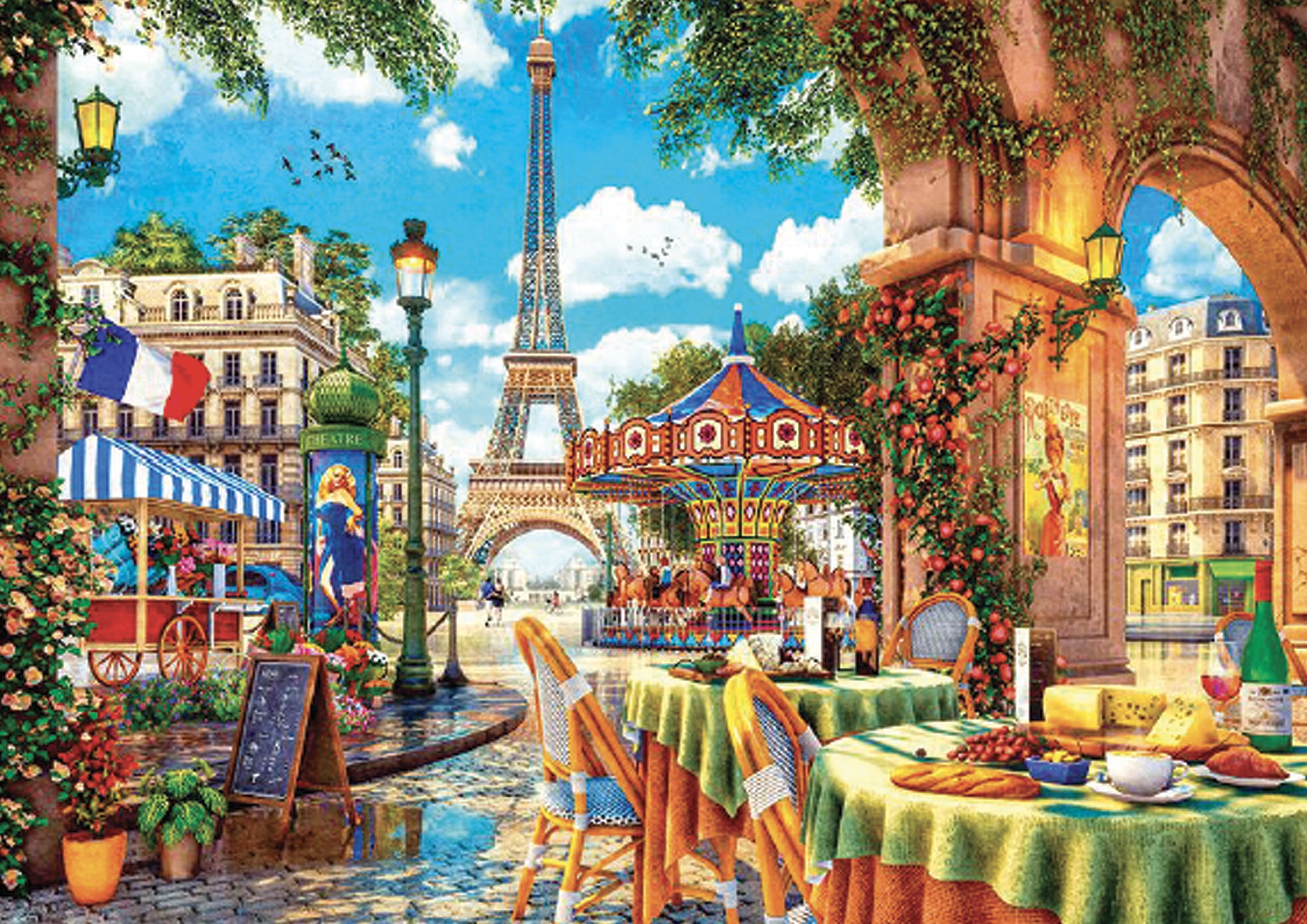 Parisian Morning, Dominic Davison (1000pcs)